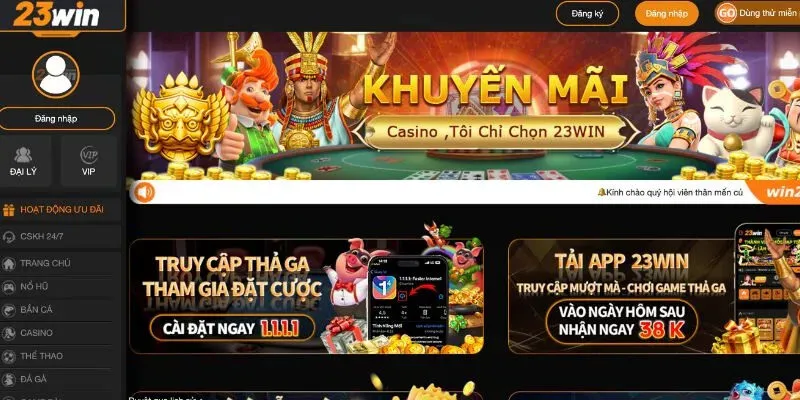 TOP 12 NHÀ CÁI UY TÍN NHẤT VIỆT NAM - CHÂU Á 2025 62 23Win - Nhà cái uy tín top đầu thị trường