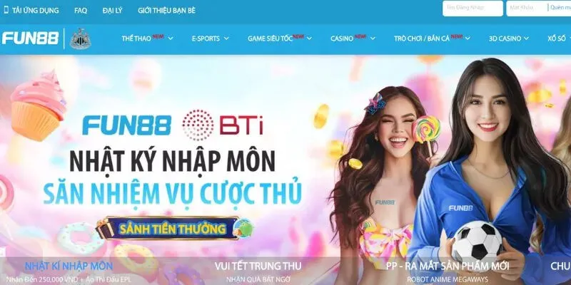 TOP 12 NHÀ CÁI UY TÍN NHẤT VIỆT NAM - CHÂU Á 2025 60 Fun88 - Nhà cái trực tuyến dẫn đầu ngành cược