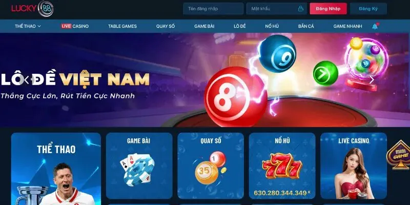 TOP 12 NHÀ CÁI UY TÍN NHẤT VIỆT NAM - CHÂU Á 2025 61 LUCKY88 - Sân chơi nên tham gia ngay hôm nay