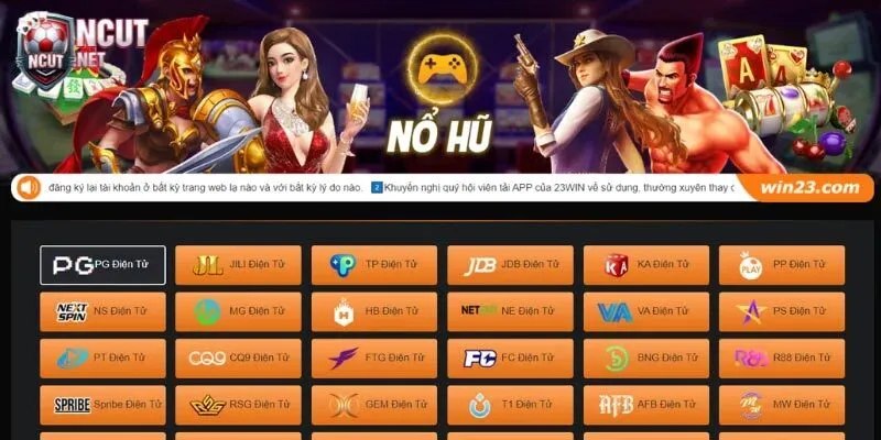 23Win - Trang Chủ Nhà Cái Cá Cược Uy Tín Số #1 Châu Á 4 Nổ Hũ - Cơ hội săn thưởng khủng